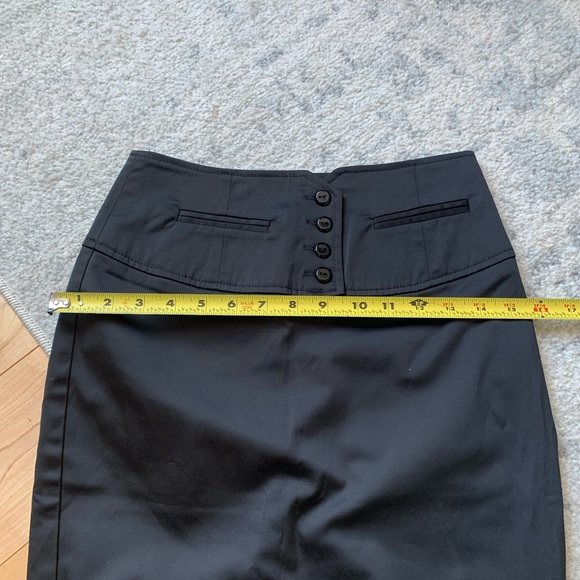 Sateen High Waist Pencil Skirt NWOT - Picture 6 of 9